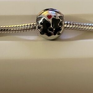 Disney Pandora Mickey and Minnie Together Forever Charm